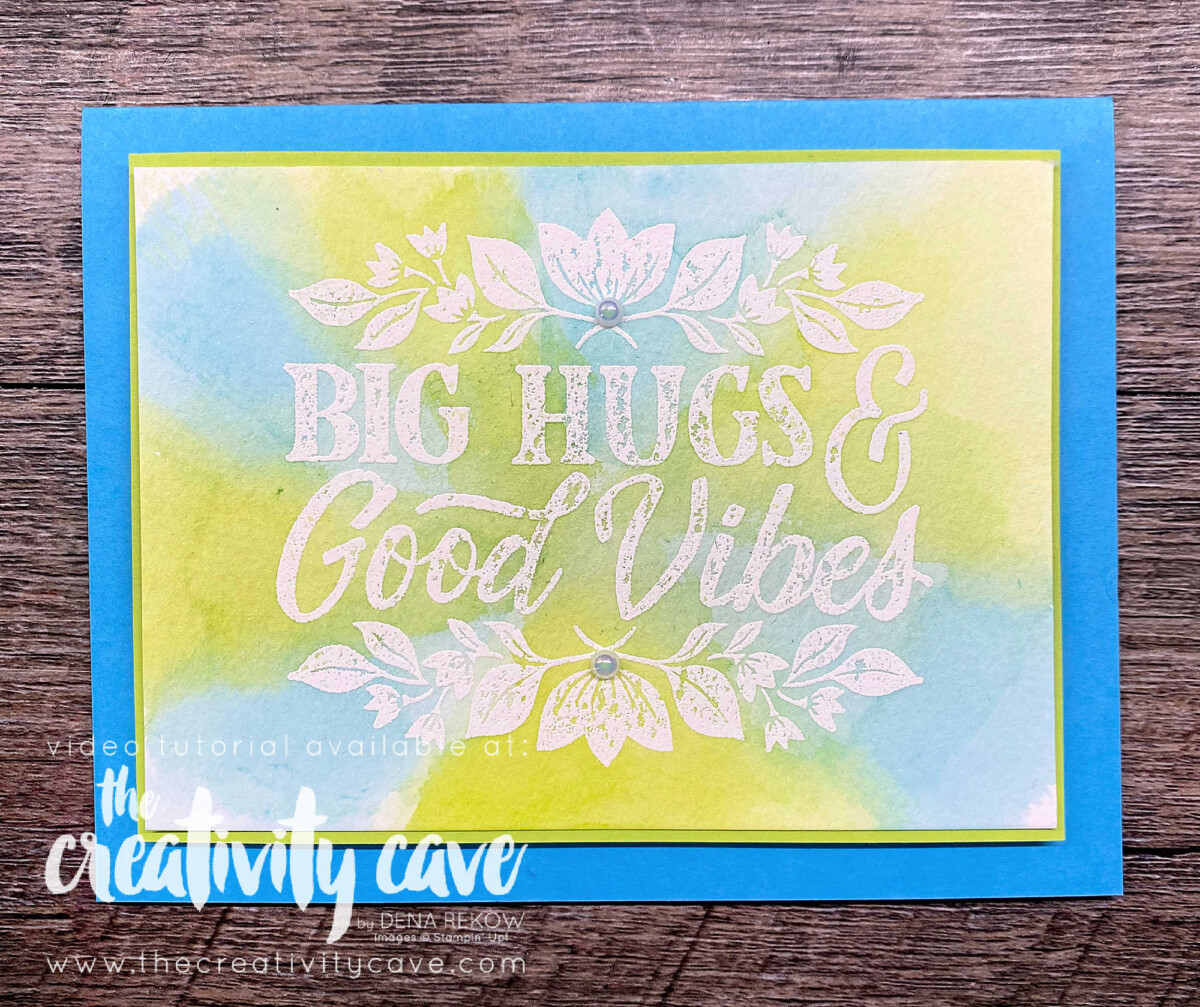 Totally Techniques Blog Hop Emboss Resist